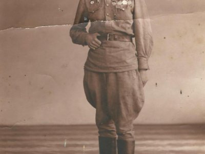 Максим Петрович Некрасов, один из директоров детского дома № 117 послевоенного времени. Фонды Афанасьевского краеведческого музея. 