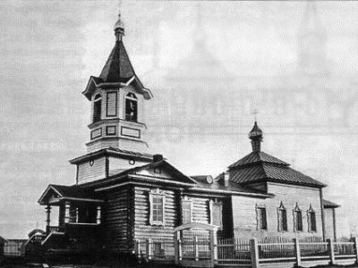 Христорождественская церковь в с. Савинцы (архитектор И. А. Чарушин). Начало XX в. Источник: Берова И. В., Скопин Е. Л. Памятники архитектуры Кировской области. Вып. 2. Афанасьевский и Подосиновский районы. – Киров: «Вятка», 2002.