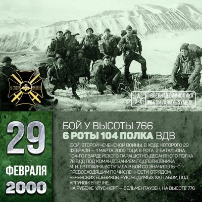 1 марта - День памяти героев-десантников 6-й роты