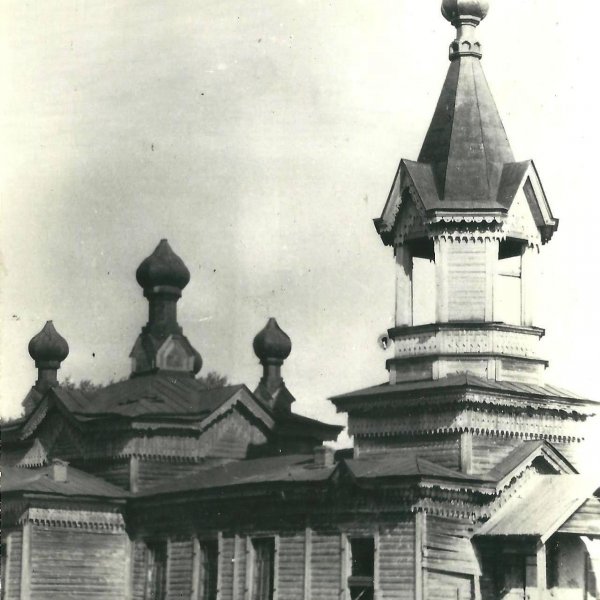 Михайловская церковь в с. Пашино. Фонды Афанасьевского краеведческого музея.